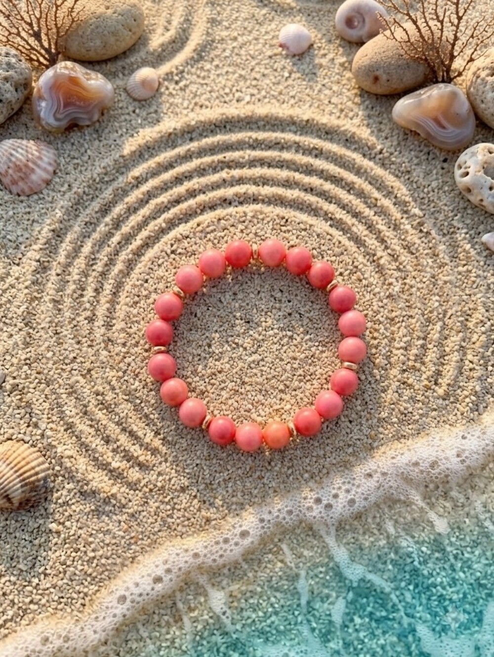 Pink Quartz Bracelet